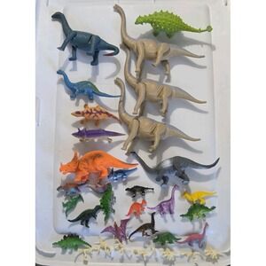 Vintage Dinosaurs Lot Fossils‎ 33 Pcs